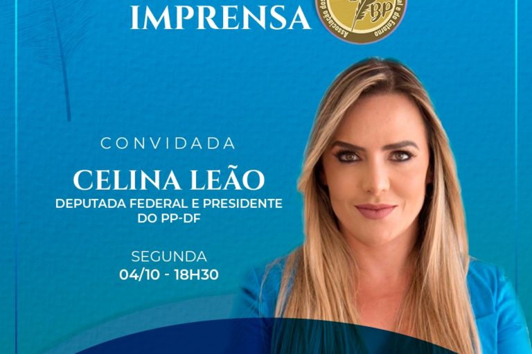Deputada Federal Celina Leão - Divulgação ABBP