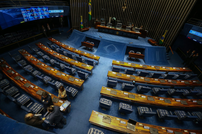 Plenário do Senado Federal em Brasília. (Foto: Pedro Ladeira/Folhapress)