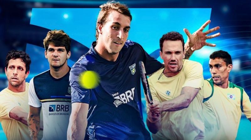 BRB cartão para fas do tenis