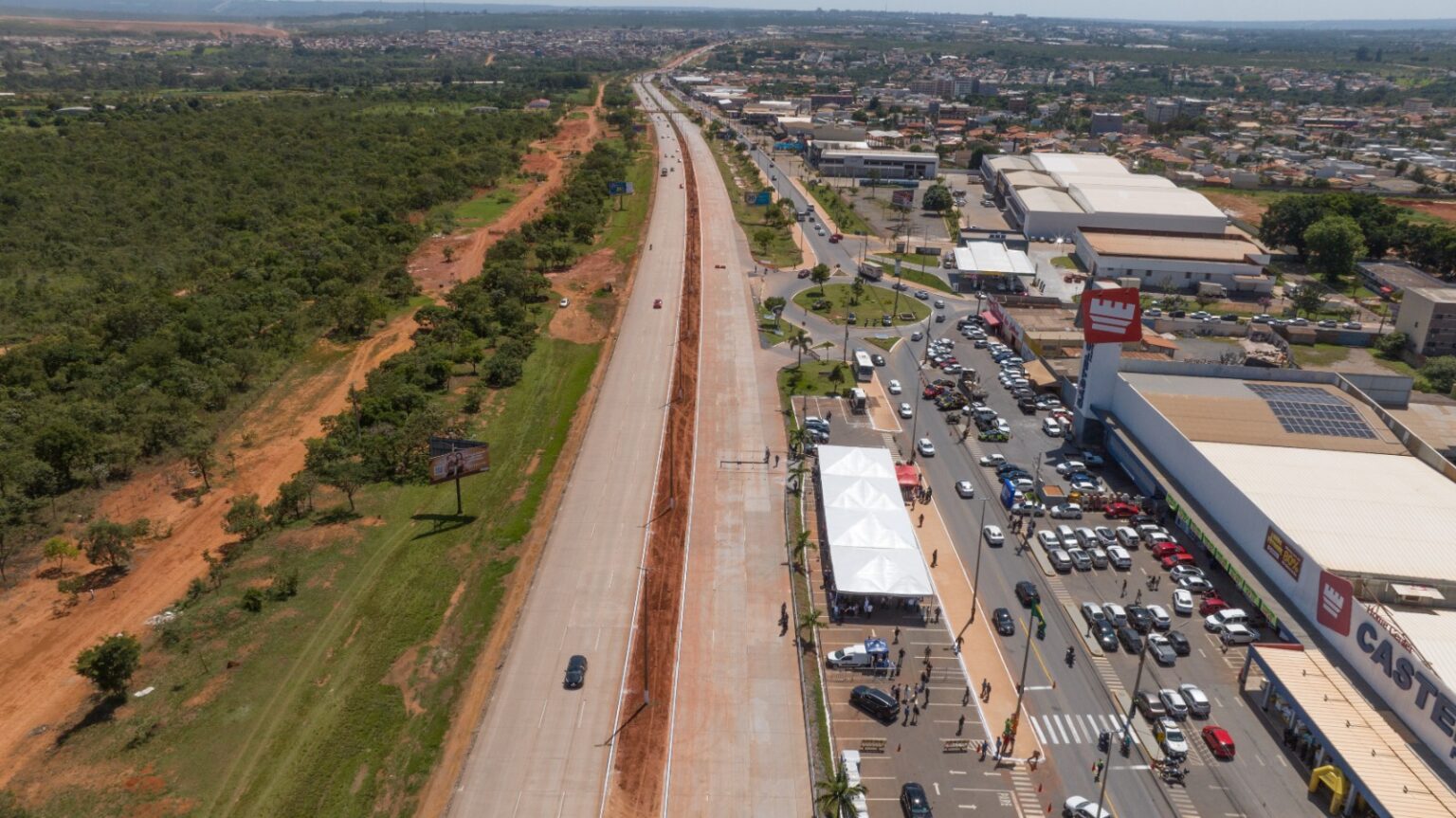 DF Nova Estrutural é inaugurada com promessa de melhorar trânsito e segurança