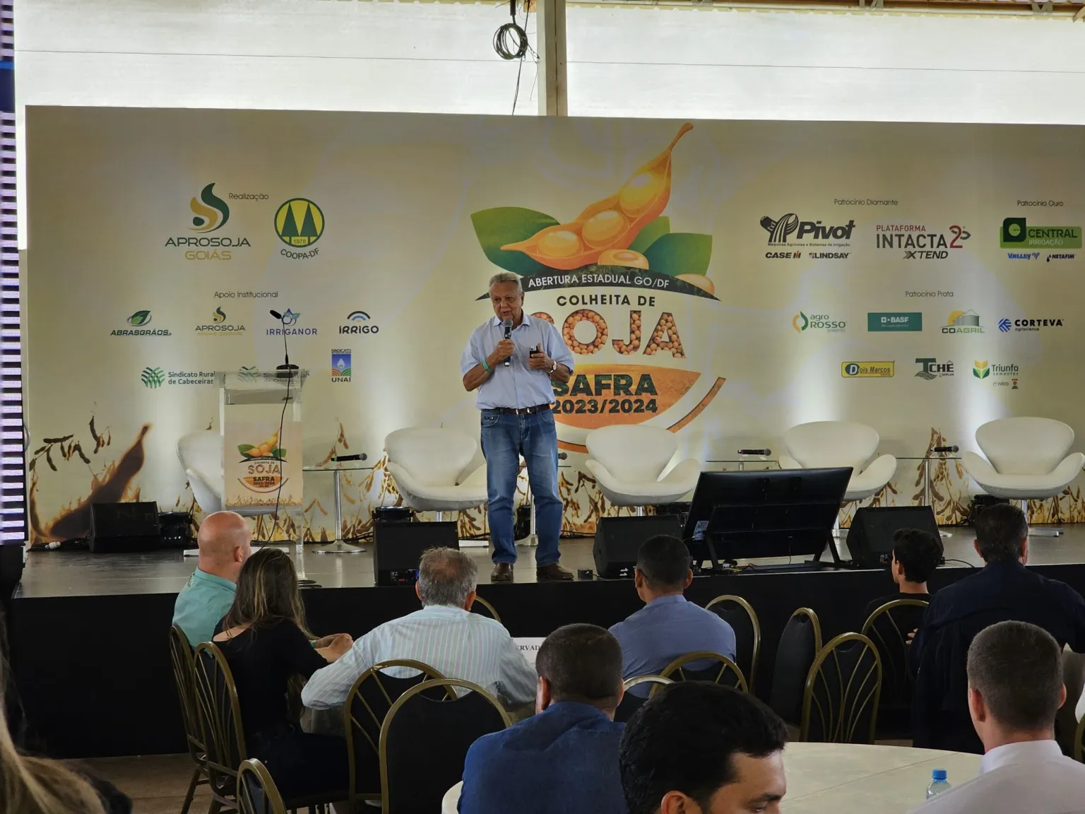 Abertura Oficial da Colheita de Soja em Goiás e no DF traz otimismo para os produtores rurais