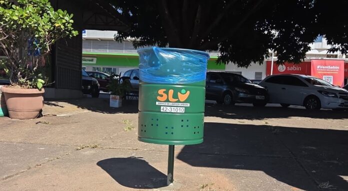 Plano Piloto receberá 450 novas lixeiras