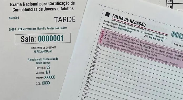 Inscrições para Encceja Exterior 2025 vão até dia 27