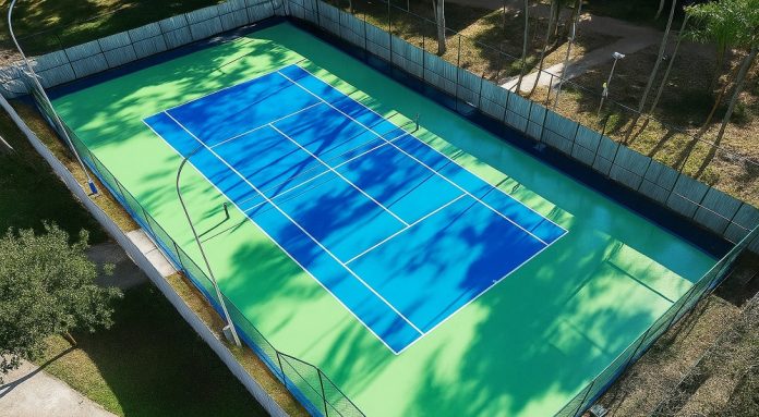 Quadras poliesportivas são reformadas em oito regiões do DF Quadras poliesportivas são reformadas em oito regiões do DF