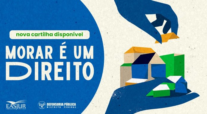Orientações sobre o direito à moradia é lançada em formato de cartilha