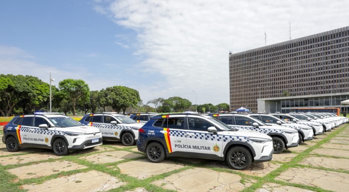 Polícia Militar tem frota de viaturas reforçada em 125 veículos Polícia Militar tem frota de viaturas reforçada em 125 veículos