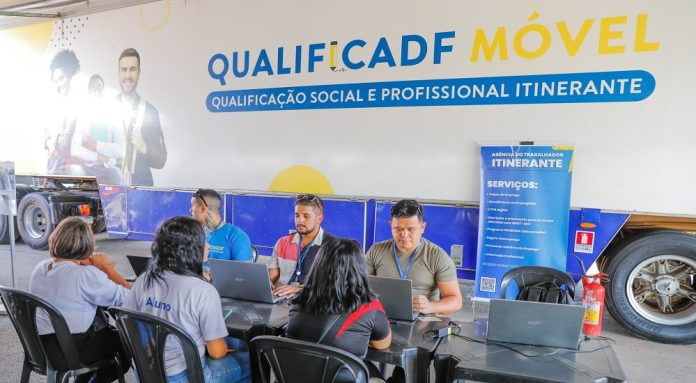 Inscrições estão abertas para mais uma etapa do QualificaDF Móvel