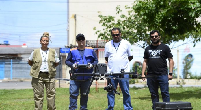 Combate ao mosquito da dengue conta ajuda de drones no DF