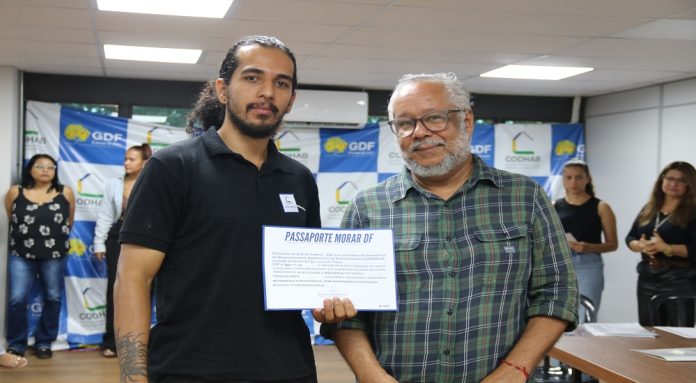 Cheque Moradia é destinado à 44 famílias do DF