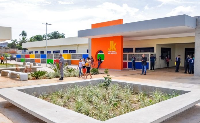 Escolas públicas refletem arquitetura moderna de Brasília
