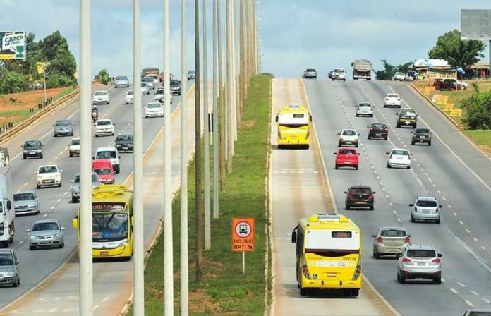 Corredor exclusivo do BRT Sul poderá ser usado por taxistas