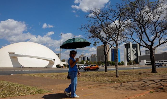 Calor intenso marcam a semana no Distrito Federal