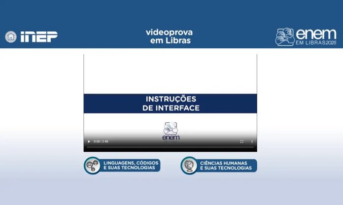 Enem Libras é atualizada com acervo de 2017 até 2025
